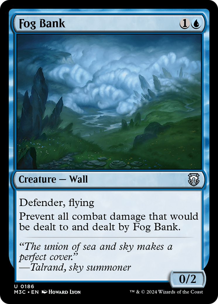 Banco de Nevoeiro / Fog Bank - Magic: The Gathering - MoxLand