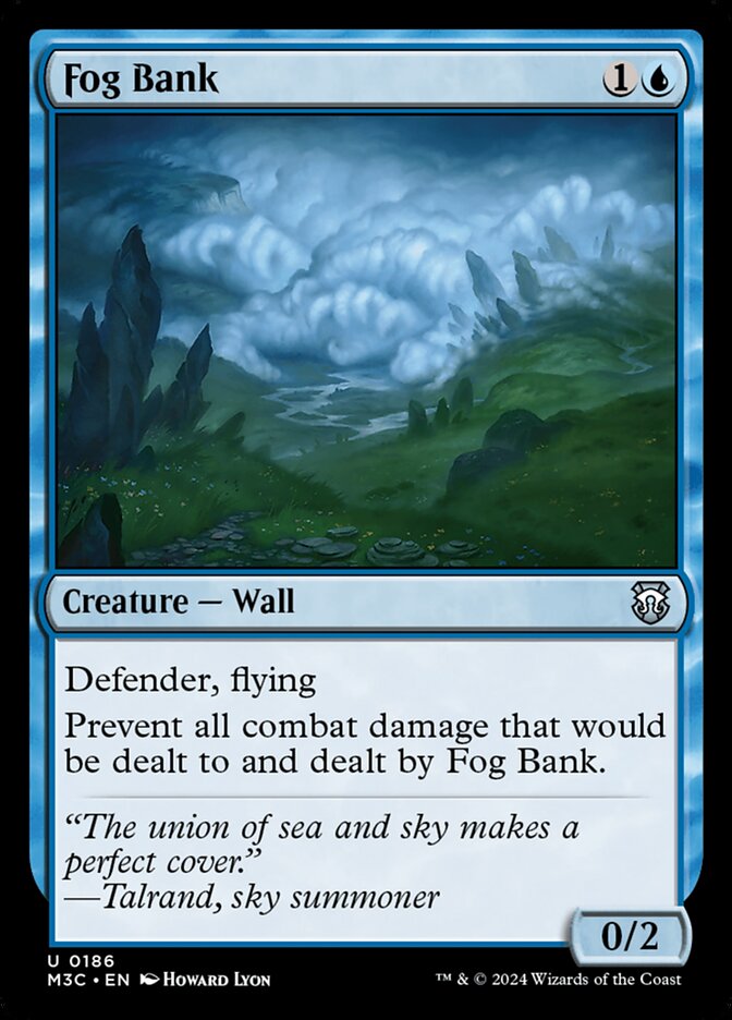Banco de Nevoeiro / Fog Bank - Magic: The Gathering - MoxLand