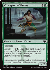 Campeão de Dusan / Champion of Dusan - Magic: The Gathering - MoxLand
