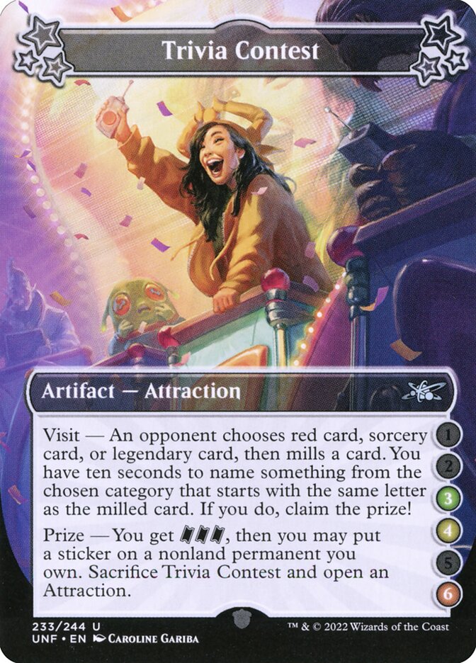 Trivia Contest - Magic: The Gathering - MoxLand