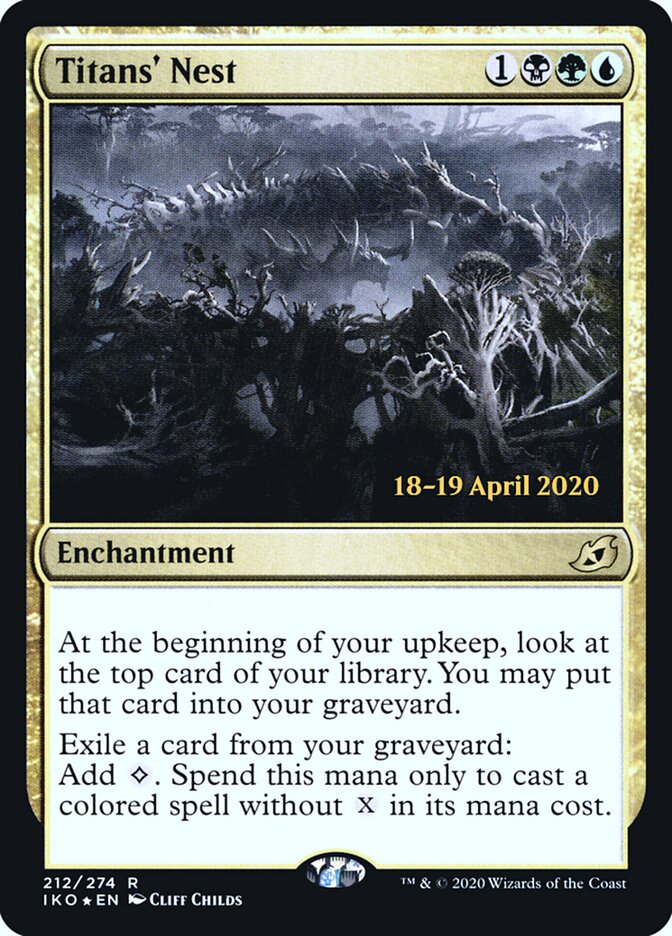 Ninho do Titã / Titans' Nest - Magic: The Gathering - MoxLand
