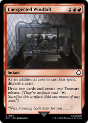 Sorte Inesperada / Unexpected Windfall - Magic: The Gathering - MoxLand