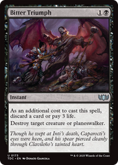 Amargo Triunfo / Bitter Triumph - Magic: The Gathering - MoxLand