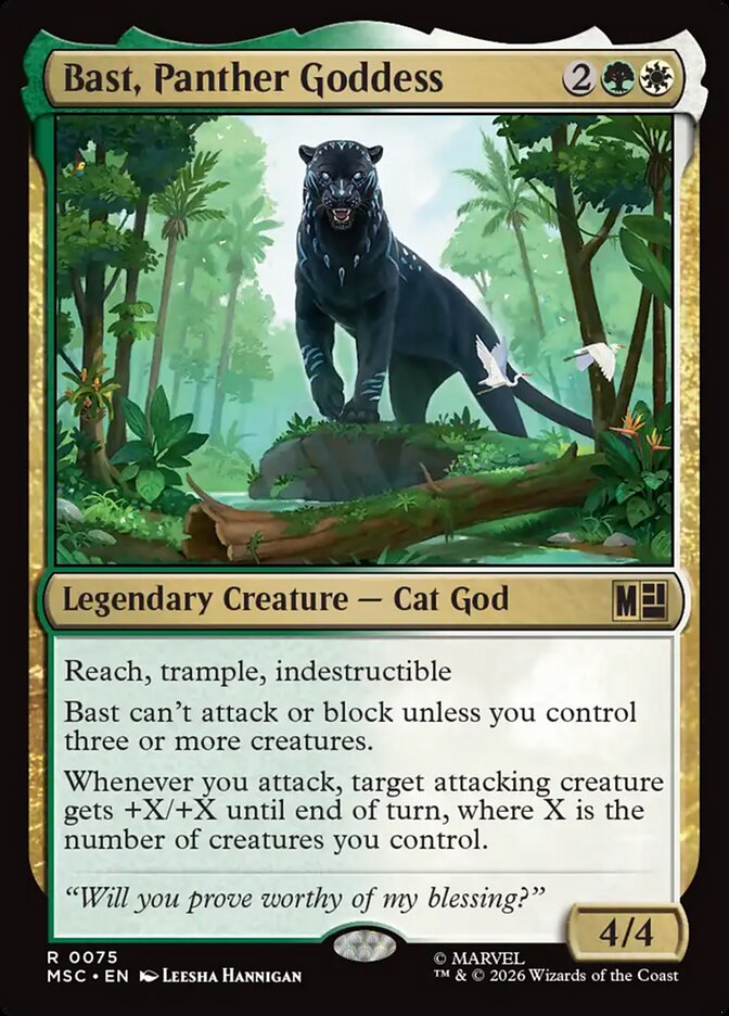 Bast, Panther Goddess - Magic: The Gathering - MoxLand