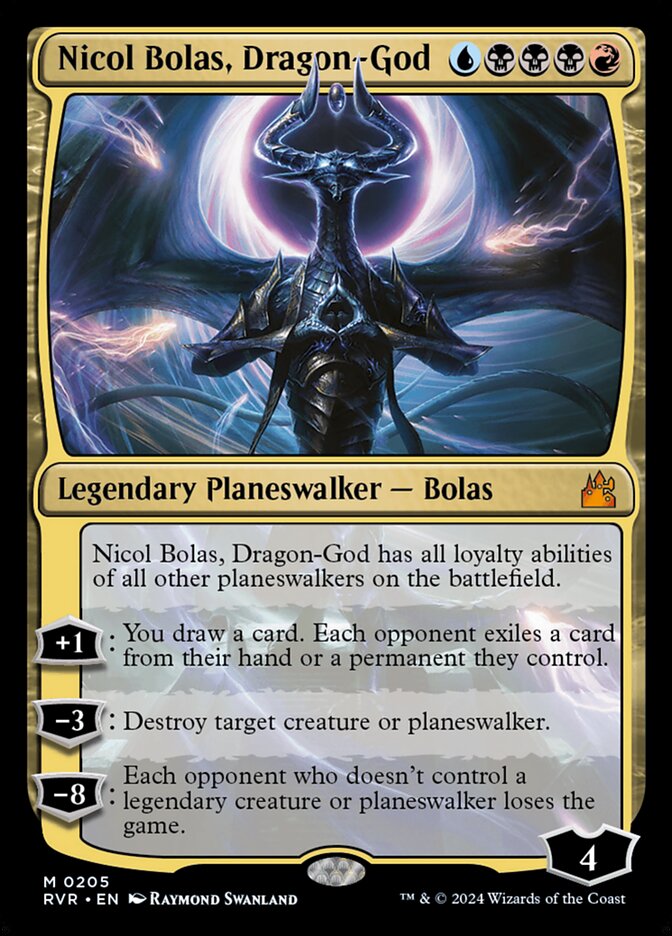 Nicol Bolas, Dragão-deus / Nicol Bolas, Dragon-God - Magic: The Gathering - MoxLand