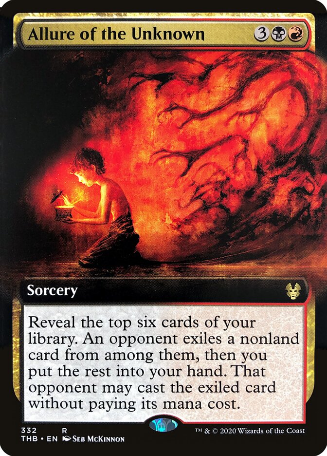 Fascínio do Desconhecido / Allure of the Unknown - Magic: The Gathering - MoxLand