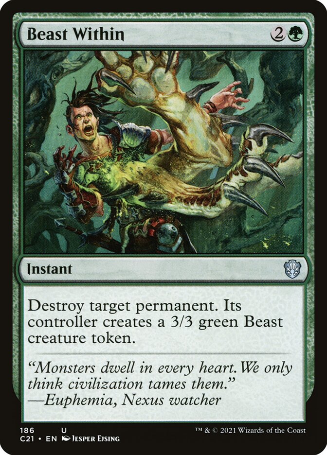 Fera Interior / Beast Within - Magic: The Gathering - MoxLand