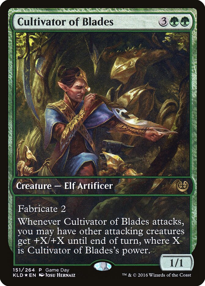 Cultivadora de Lâminas / Cultivator of Blades - Magic: The Gathering - MoxLand