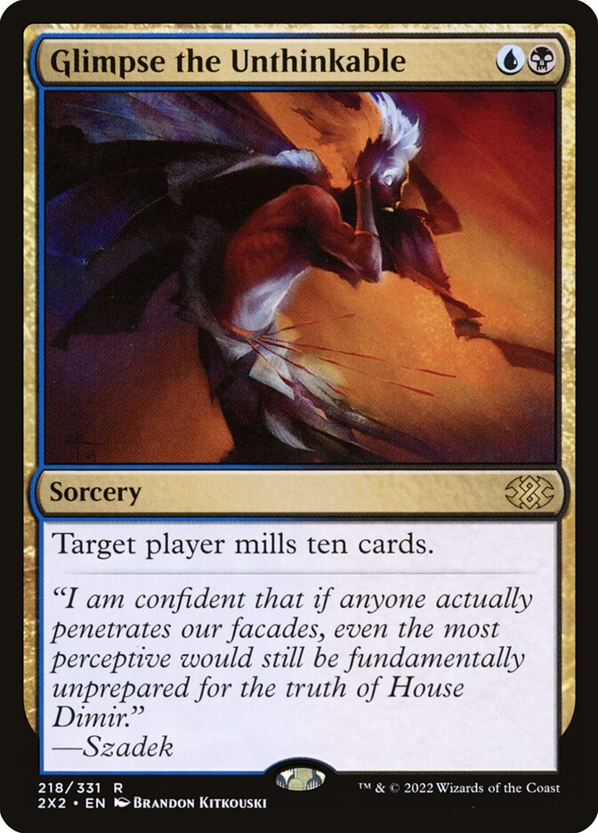 Vislumbre do Inimaginável / Glimpse the Unthinkable - Magic: The Gathering - MoxLand