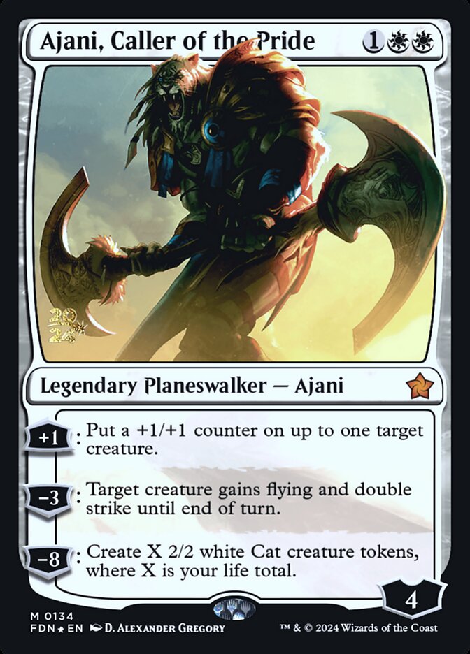 Ajani, Convocador do Bando / Ajani, Caller of the Pride - Magic: The Gathering - MoxLand