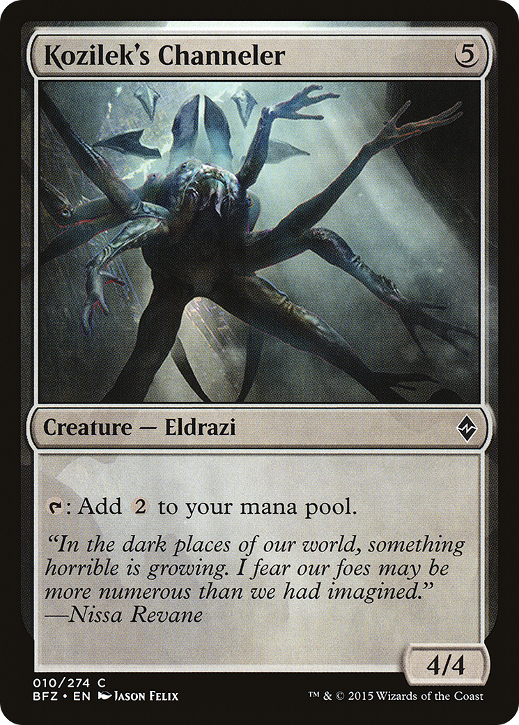 Canalizador de Kozilek / Kozilek's Channeler - Magic: The Gathering - MoxLand