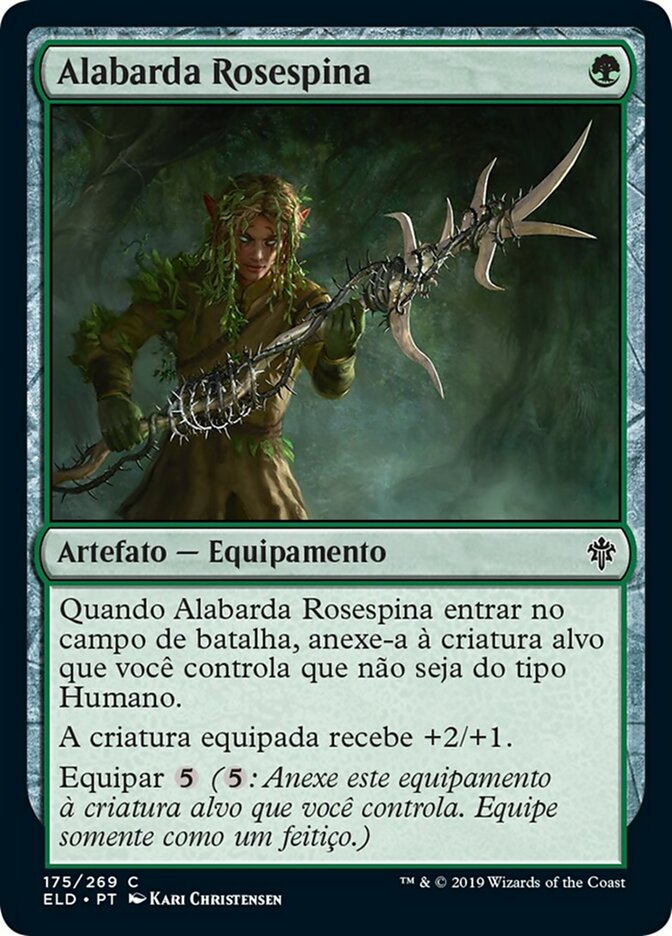 Alabarda Rosespina / Rosethorn Halberd - Magic: The Gathering - MoxLand