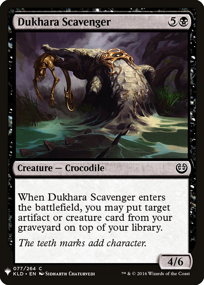 Necrófago do Dukhara / Dukhara Scavenger - Magic: The Gathering - MoxLand
