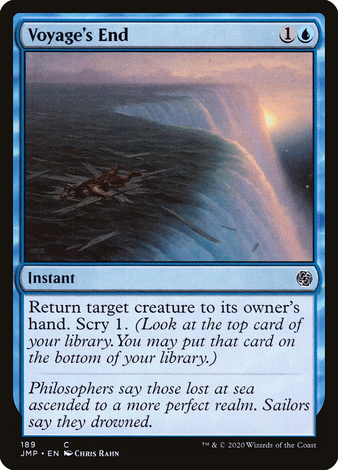 Fim da Viagem / Voyage's End - Magic: The Gathering - MoxLand