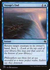 Fim da Viagem / Voyage's End - Magic: The Gathering - MoxLand
