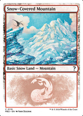 Montanha Nevada / Snow-Covered Mountain - Magic: The Gathering - MoxLand