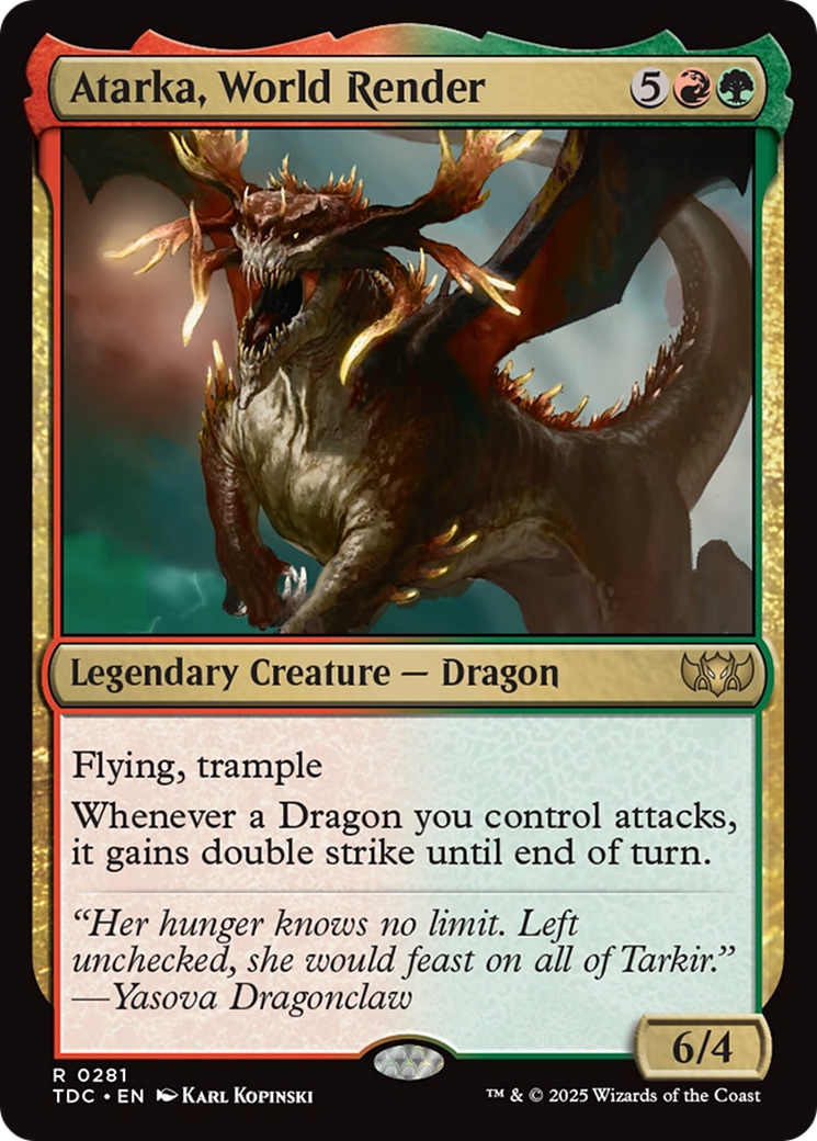Atarka, Dissolvedora de Mundos / Atarka, World Render - Magic: The Gathering - MoxLand