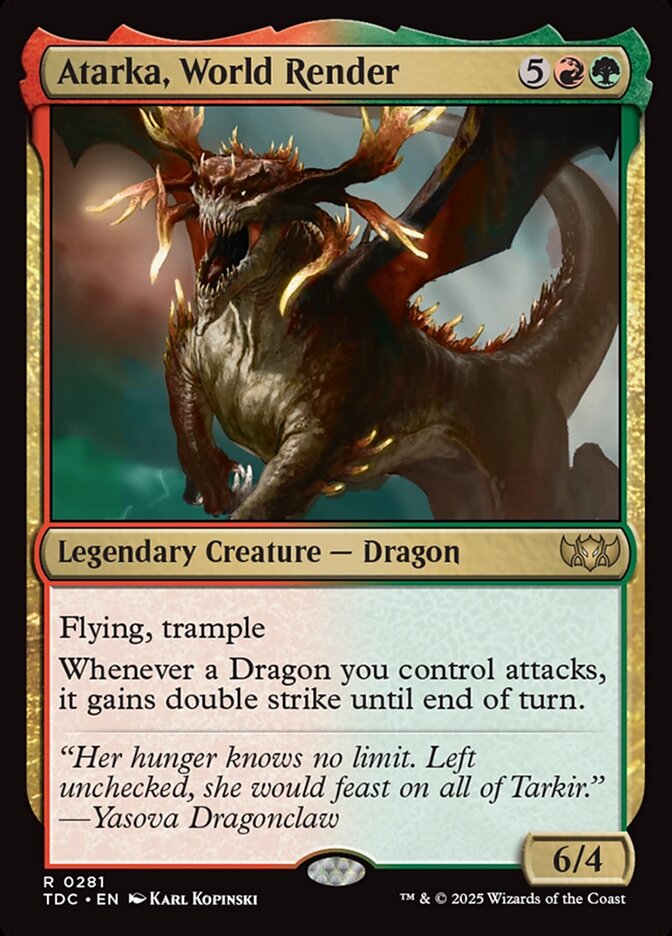 Atarka, Dissolvedora de Mundos / Atarka, World Render - Magic: The Gathering - MoxLand
