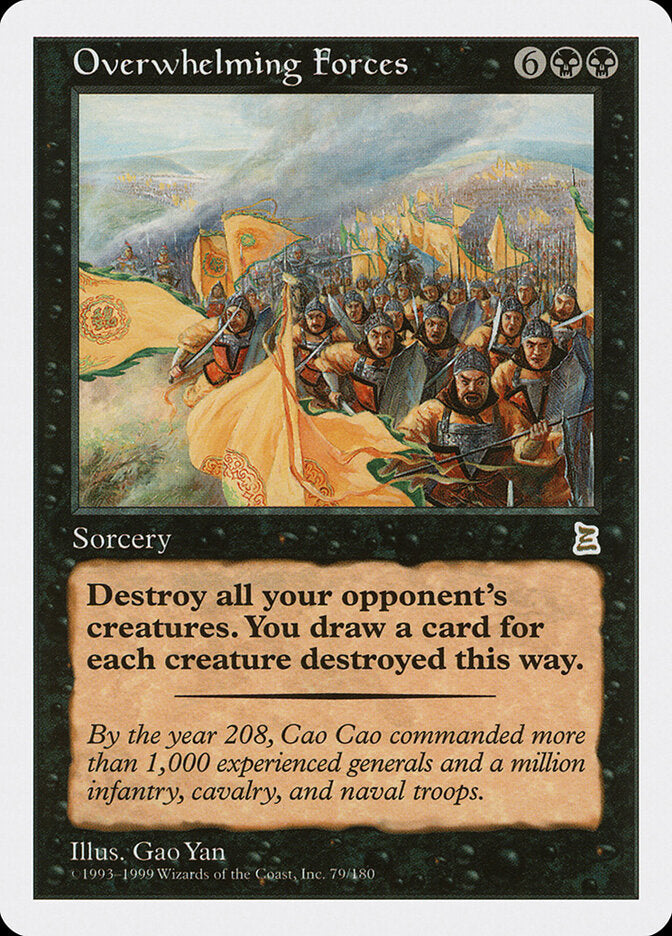 Forças Esmagadoras / Overwhelming Forces - Magic: The Gathering - MoxLand