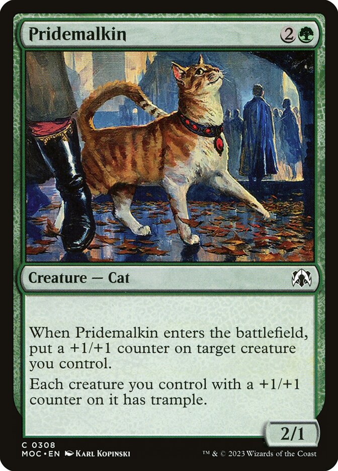 Bichano Brioso / Pridemalkin - Magic: The Gathering - MoxLand