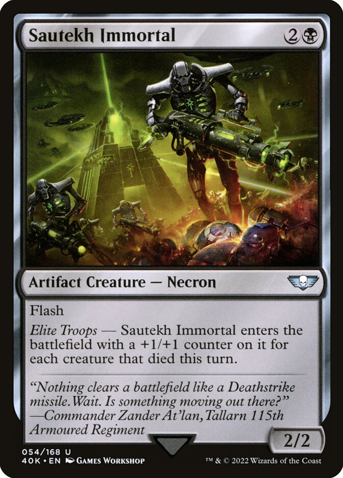 Sautekh Imortal / Sautekh Immortal - Magic: The Gathering - MoxLand