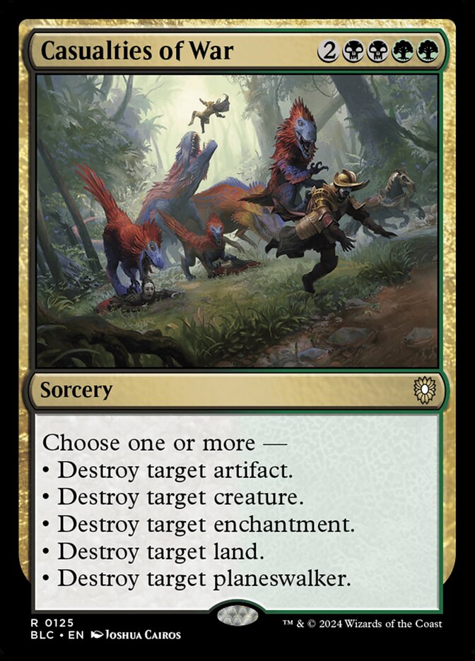 Baixas de Guerra / Casualties of War - Magic: The Gathering - MoxLand