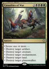 Baixas de Guerra / Casualties of War - Magic: The Gathering - MoxLand