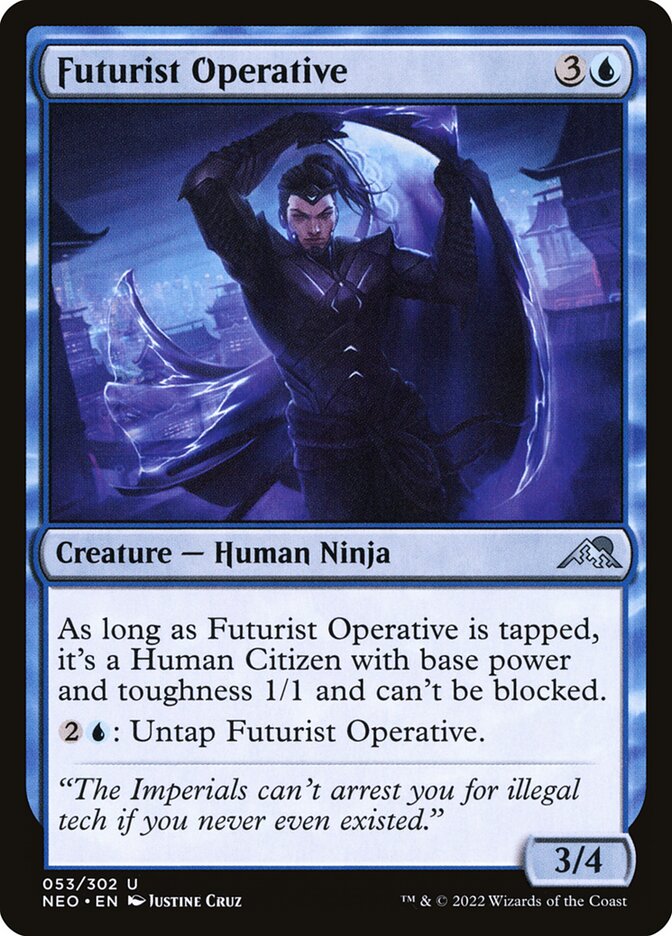 Agente Futurista / Futurist Operative - Magic: The Gathering - MoxLand