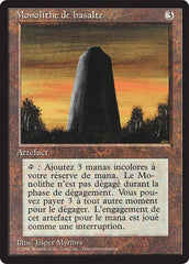 Monólito de Basalto / Basalt Monolith - Magic: The Gathering - MoxLand