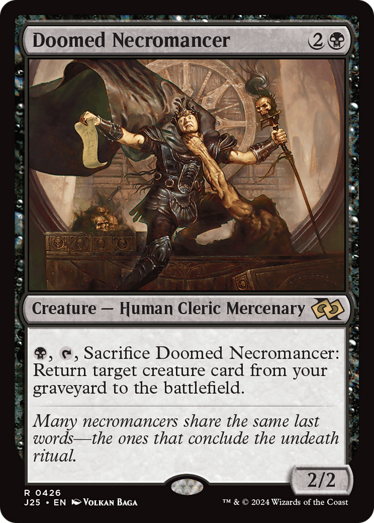 Necromante Condenado / Doomed Necromancer - Magic: The Gathering - MoxLand