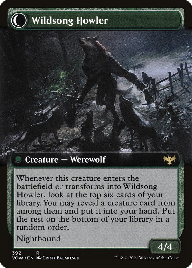 Flautista da Alcateia Uivante / Howlpack Piper - Magic: The Gathering - MoxLand