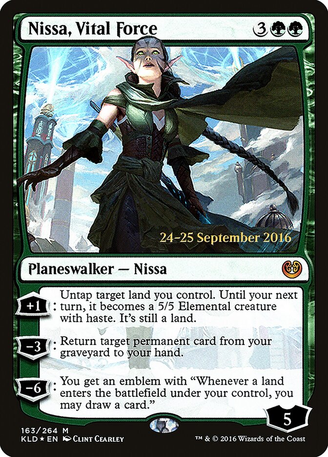 Nissa, Força Vital / Nissa, Vital Force - Magic: The Gathering - MoxLand