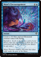 Muse's Encouragement - Magic: The Gathering - MoxLand
