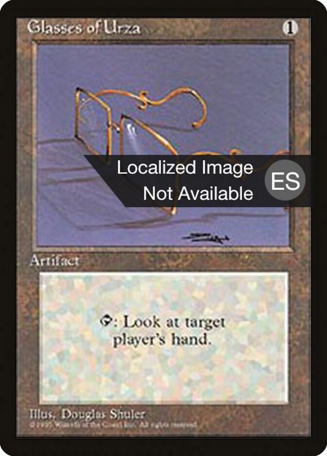 Óculos de Urza / Glasses of Urza - Magic: The Gathering - MoxLand