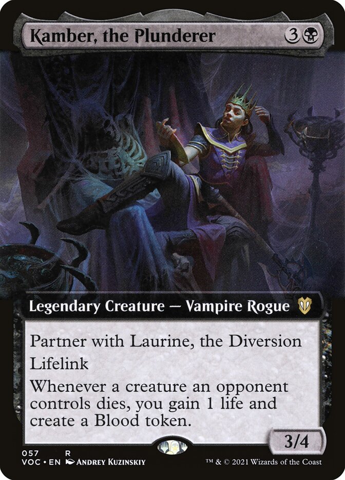 Kamber, a Saqueadora / Kamber, the Plunderer - Magic: The Gathering - MoxLand