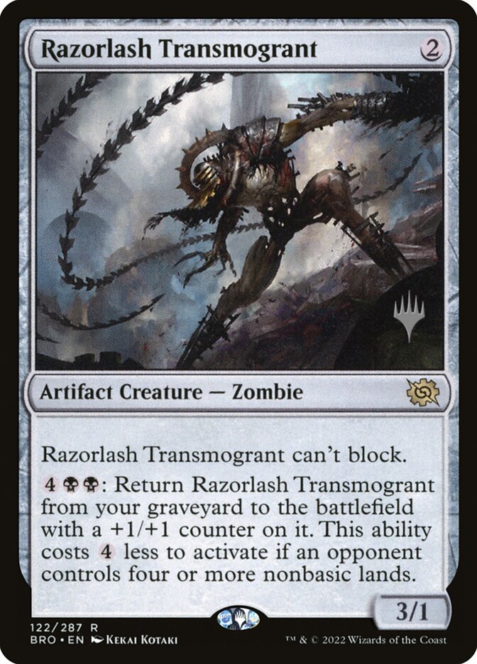 Transmutado Laminaçoite / Razorlash Transmogrant - Magic: The Gathering - MoxLand