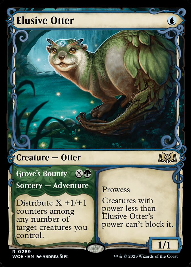 Lontra Esquiva / Elusive Otter - Magic: The Gathering - MoxLand