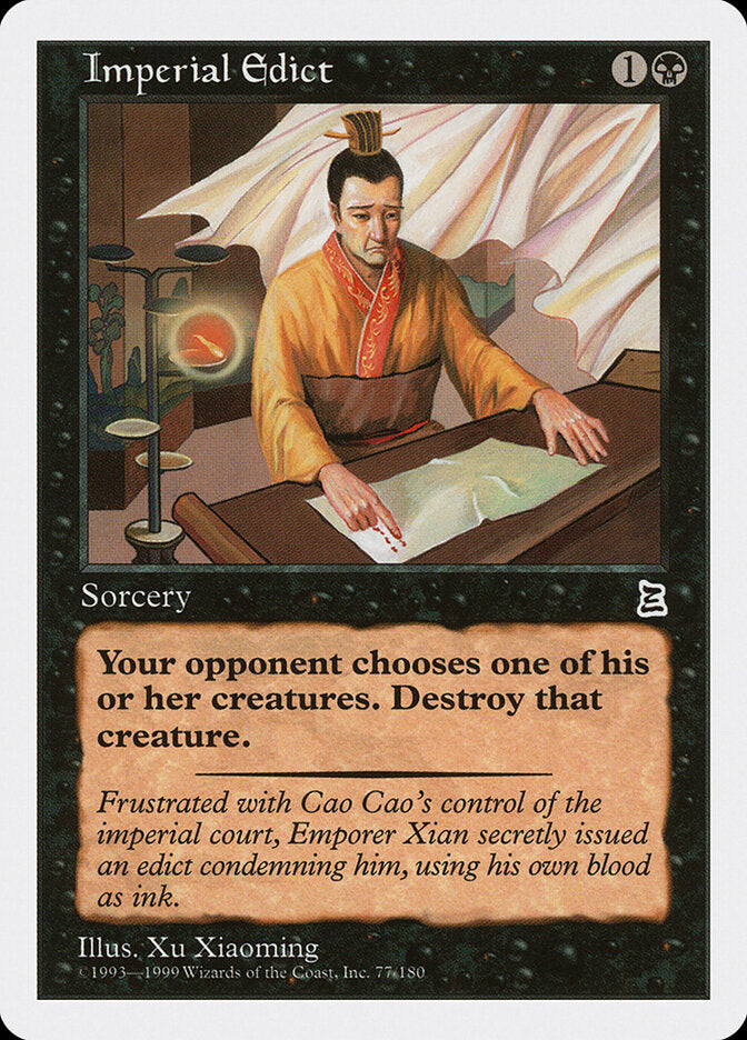 Imperial Edict - Magic: The Gathering - MoxLand