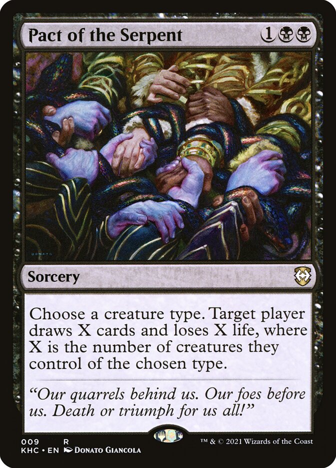 Pacto da Serpente / Pact of the Serpent - Magic: The Gathering - MoxLand