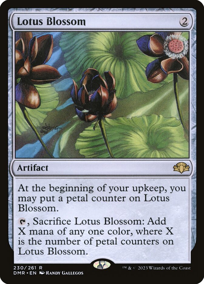 Flor de Lótus / Lotus Blossom - Magic: The Gathering - MoxLand