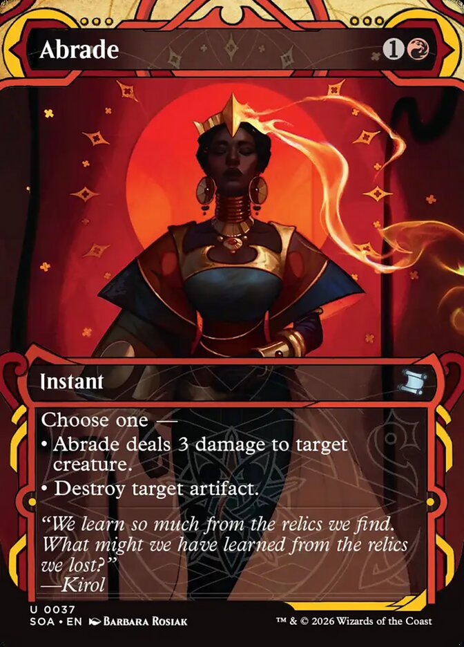 Abrasão / Abrade - Magic: The Gathering - MoxLand