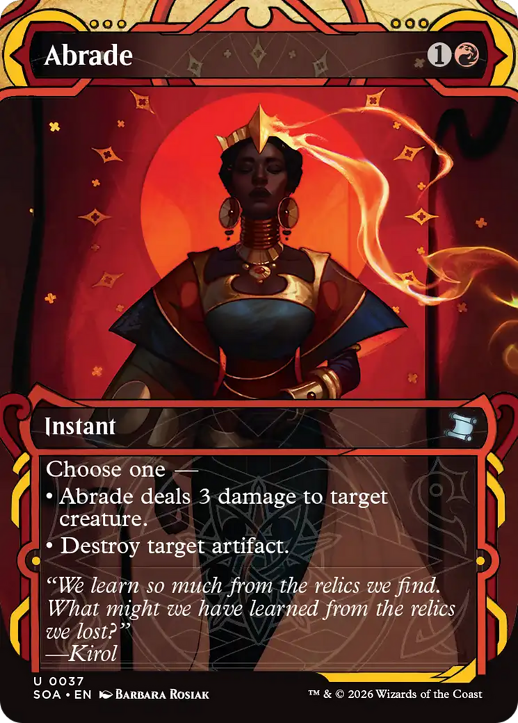 Abrasão / Abrade - Magic: The Gathering - MoxLand