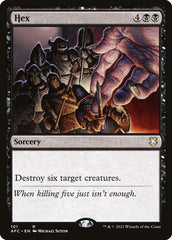 Bruxaria / Hex - Magic: The Gathering - MoxLand