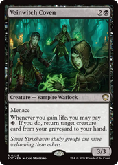 Conventículo das Bruxas Venais / Veinwitch Coven - Magic: The Gathering - MoxLand