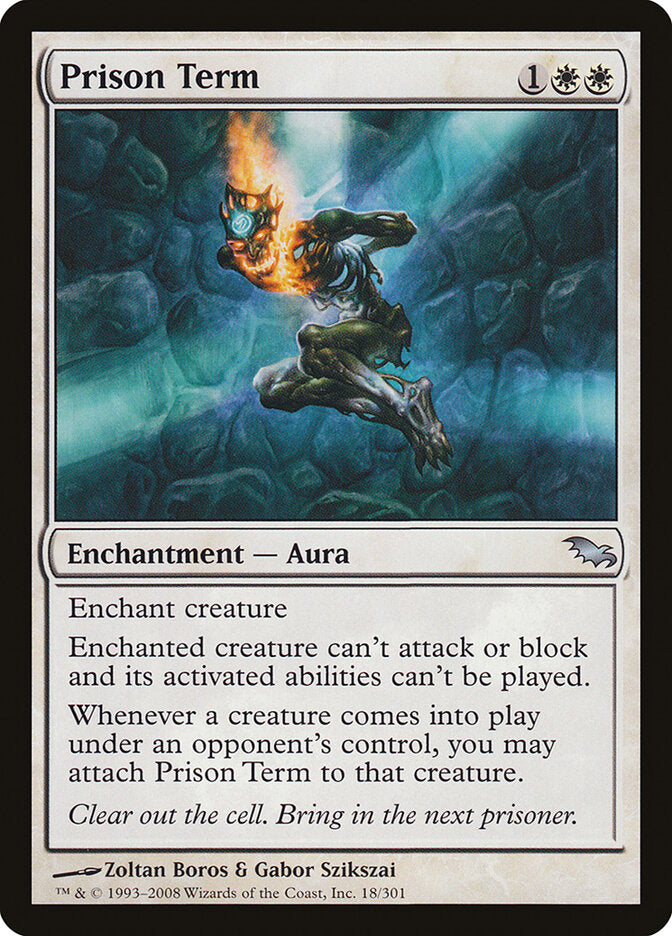 Período na Prisão / Prison Term - Magic: The Gathering - MoxLand