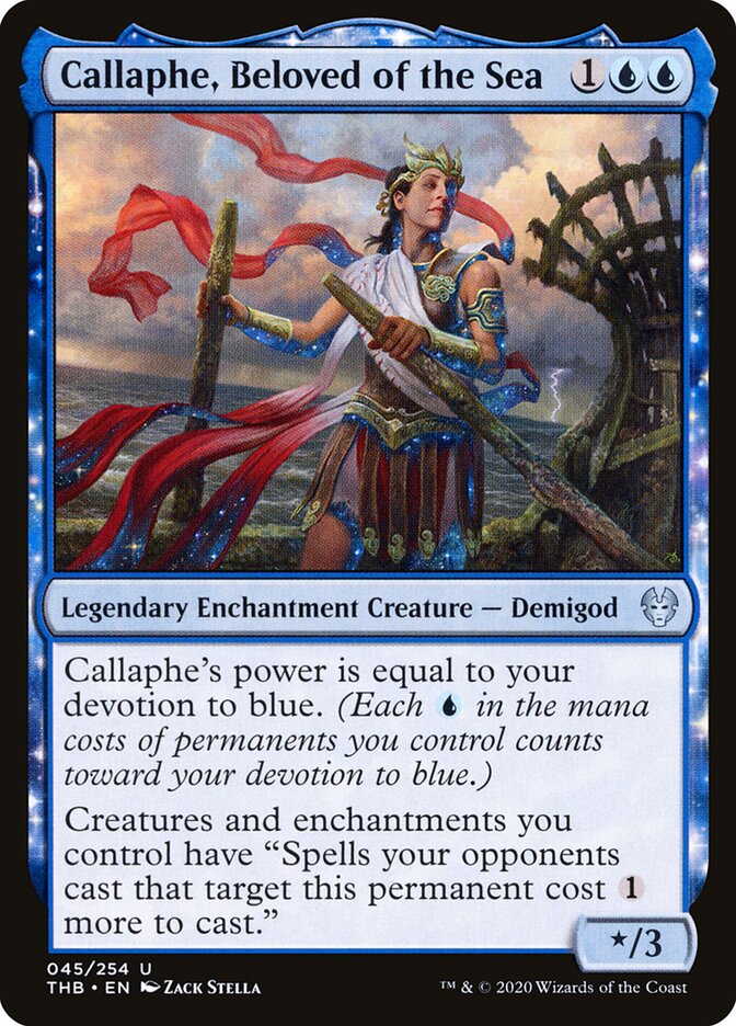 Calafe, Amada do Mar / Callaphe, Beloved of the Sea - Magic: The Gathering - MoxLand