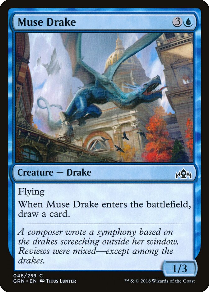 Dragonete Inspirador / Muse Drake - Magic: The Gathering - MoxLand