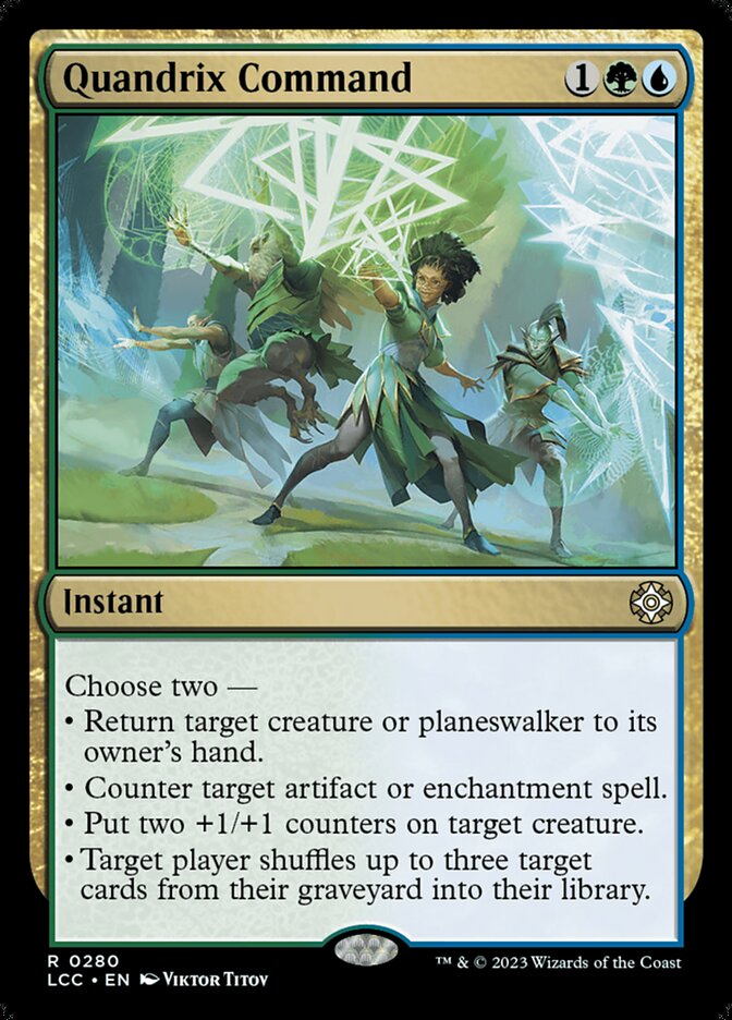 Comando de Quandrix / Quandrix Command - Magic: The Gathering - MoxLand