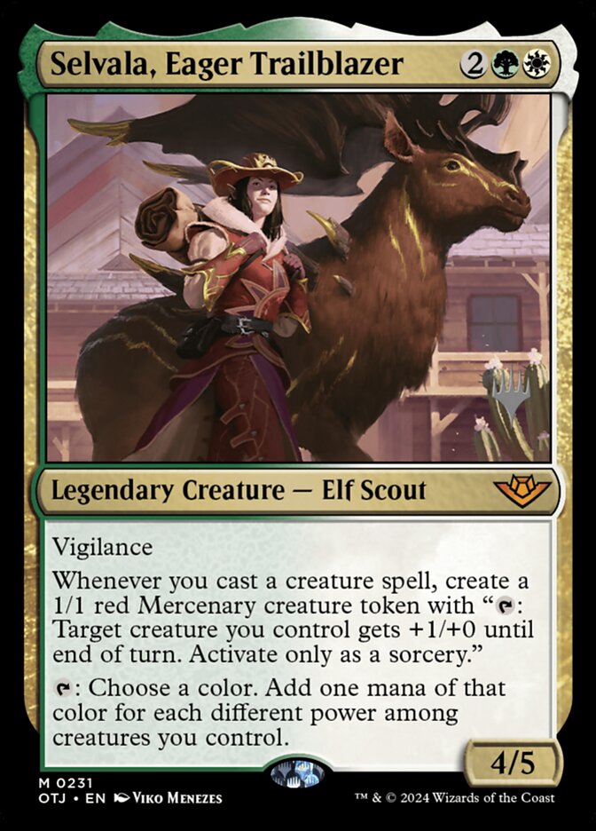 Selvala, Desbravadora Ávida / Selvala, Eager Trailblazer - Magic: The Gathering - MoxLand
