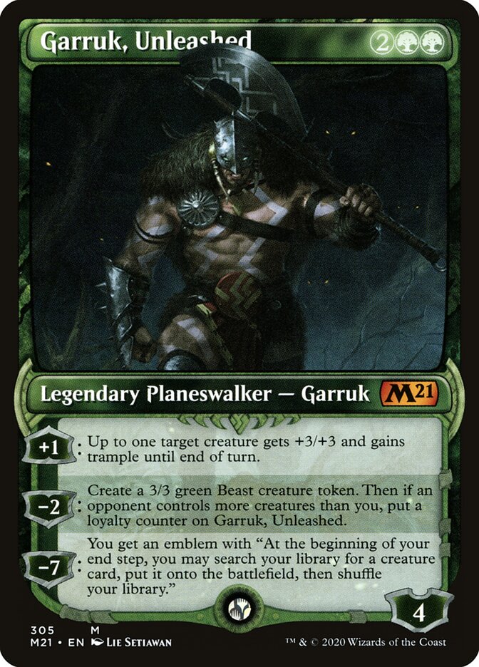 Garruk, Liberto / Garruk, Unleashed - Magic: The Gathering - MoxLand